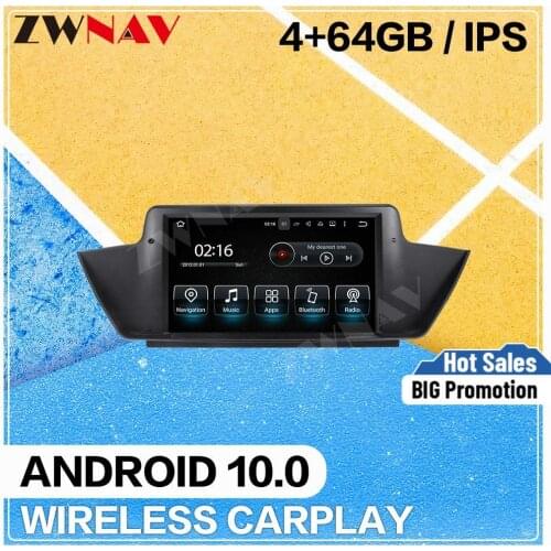 4+64GB Android 10.0 Car multimedia Player for BMW X1 E84 2009 2010 2011 2012 2013 gps navi dvd audio radio auto stereo head unit