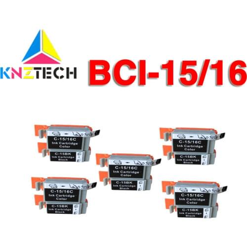 BCI15 BCI16 BCI-15 BCI15 BCI-15BK BCI-16 C-15/16 Ink Cartridges Replace For Canon i70 i80 SELPHY DS700 DS810 Pixma iP90 mini220