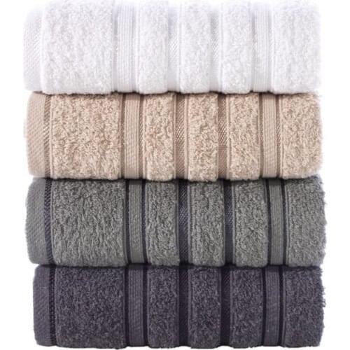 Botex 4'lü Hand and Face Towel Set 50 X90 cm BOTEX-ARDILLAANTRASIT50-4LÜ