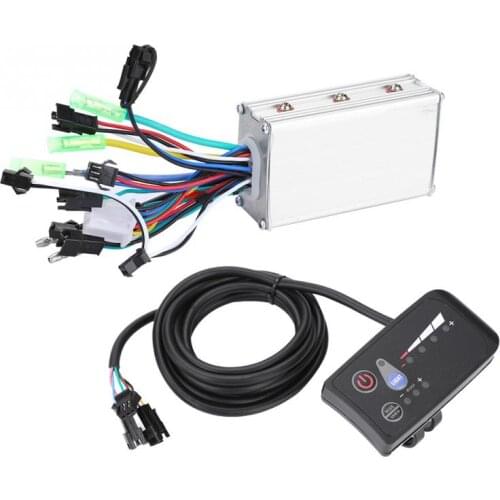 24V/36/V48V 250W/350W Controller Waterproof LED Display Panel Electric Bicycle Scooter Brushless Controller Kit