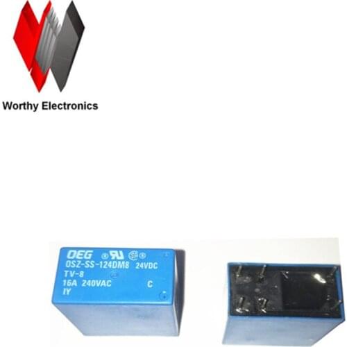 Wholesale 10pcs/lot relay OSZ-SS-124DM8