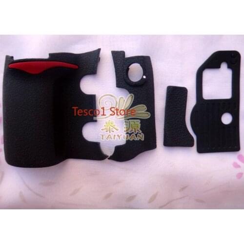 Genuine New 4 Pieces Repair Part Grip Rubber Unit for Nikon D300S DSLR + Tape
