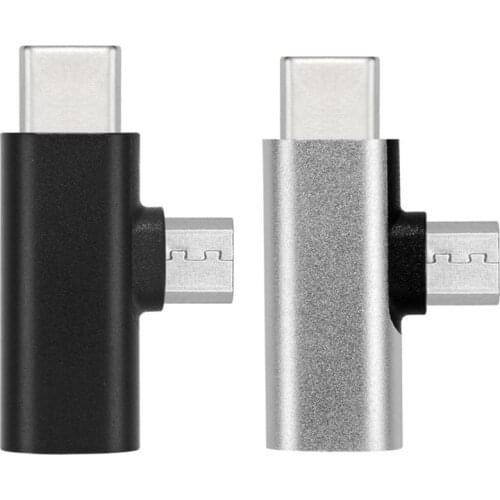 SIV 8Pin Female to Type C + Micro USB Male Charging Converter Connector Adapter for Samsung/Huawei/Xiaomi/Oneplus /Android NEW