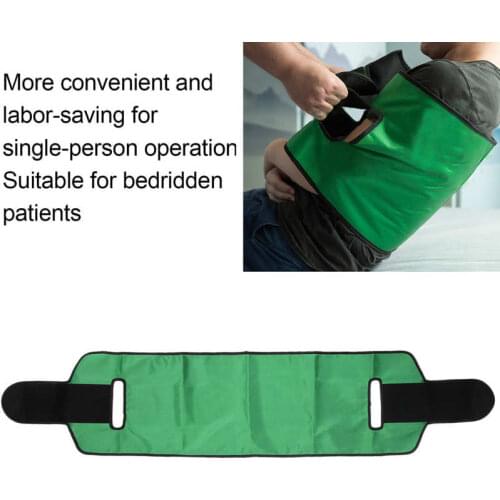 Oxford Cloth Waterproof Transfer Belt Lift Sling Bedridden Patient Elderly Body Turn Over Transfer Helper