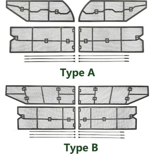 Car Insect Screening Mesh Front Grille Net Insert Net Protection Covers For CRV Accessories For Honda CRV 2017-2019 Stainless