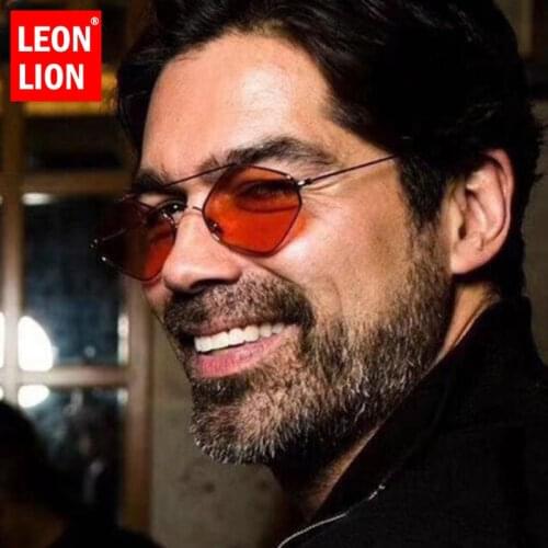 LEONLION Mirror Sunglasses Women/Men 2021 Brand Vintage Glasses Square Sunglasses Women Small Sun Glasses For Men Oculos De Sol