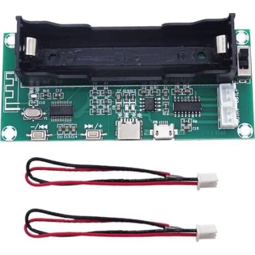 XH-A153 Lithium Battery Bluetooth 5.0 Dual-channel 2 Ch Channel Stereo Low Power Amplifier Board 3W+3W DC 5V PAM8403 Chip