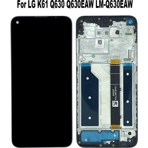 For LG K61 Q630 Q630EAW LM-Q630EAW LCD Display Digitizer Touch Panel Screen Assembly Replacement Part