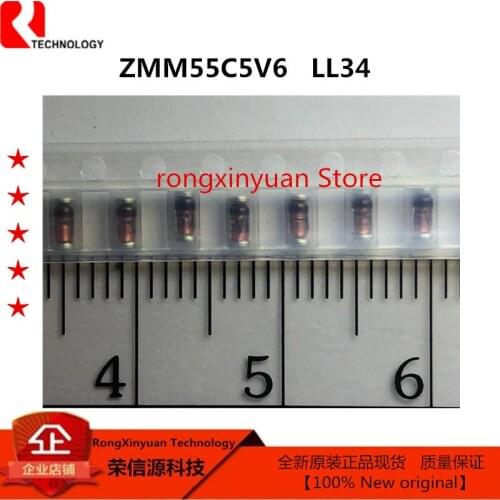 100-2500) pcs/lot ZMM55C5V6 5.6V LL34 MM55C5V6 55C5V6 5V6 C5V6 Surface Mount Zener Diodes 100% New original
