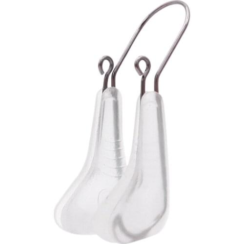 1 Pc Soft ic Silicone Nose Shaper Lifting Clip Nose Bridge Shaping Corrector Nose Up Slimming Massager Beauty Tools Clear