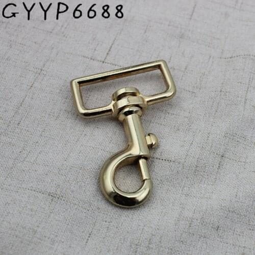 4pcs Gun black 38mm Trigger Big Square snap hooks for bag Hardware Accessories metal handbags purses snap purse hook