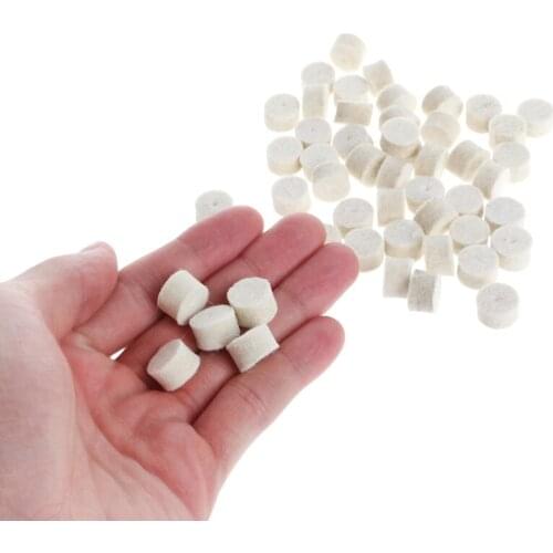 50Pcs 25mm Wool Felt Polishing Buffing Wheel Grinding Pad + 4Pcs 3.15 mm Shanks Dropship