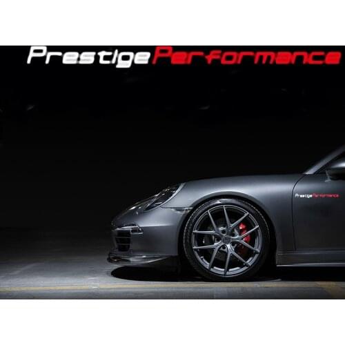Creative Car Sticker 55 X 6CM Red/White Prestige Performance Graphic Front Windshield Decals Stickers Auto Styling Car Stickers