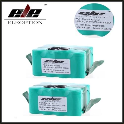 2 PCS 14.4V 3000mAh Vacuum Cleaner Battery for SAMBA XR210 XR201C R NS3000D03X3 YX-Ni-MH-022144 For SAMBA CleanTouch Klarstein