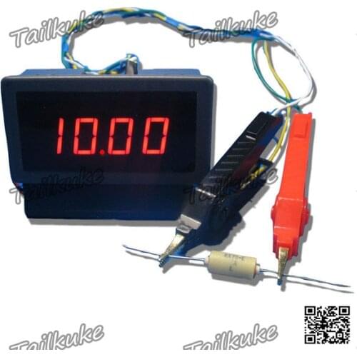 Digital DC Milliohmeter Head Range 20 Ohms Low Resistance Tester Ohmmeter Resolution 10 Milliohms