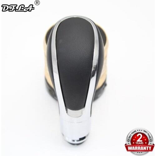 For Opel Astra H Vauxhall 2010 2011 2012 2013 2014 2015 Car-Styling New Leather Automatic Car Gear Stick Shift Knob Lever