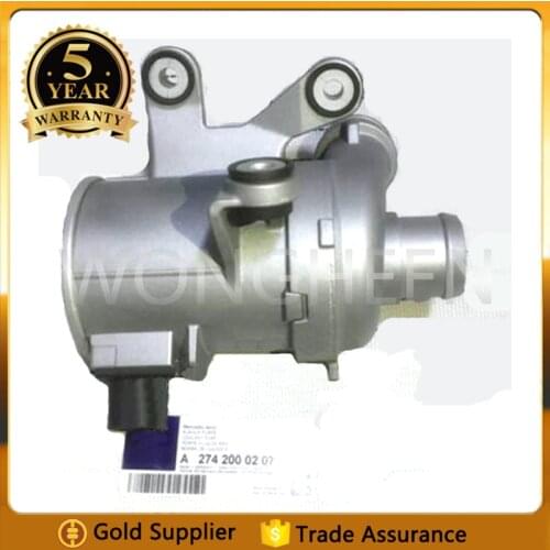 A2742000207 A2742000107 For Mercedes W205 S205 E200 E250 M270 M274 Engine Electric Coolant Water Pump