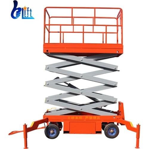 12M Hydraulic Scissor Lift Construction Lifter Drywall Lift