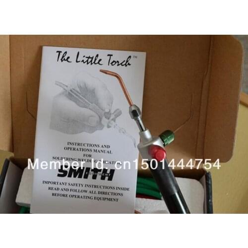 NEW 1set Lillte Torch Kit Mini Smith torch With 5 Tips for Jewelry tools Soldering M16*1.5
