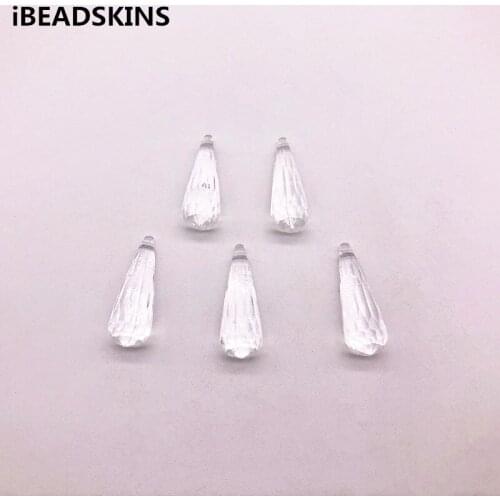 New arrival 33x11mm 270pcs clear Acrylic drop shape beads for stud earrings/earrings accessories/Earring parts/ jewelry DIY