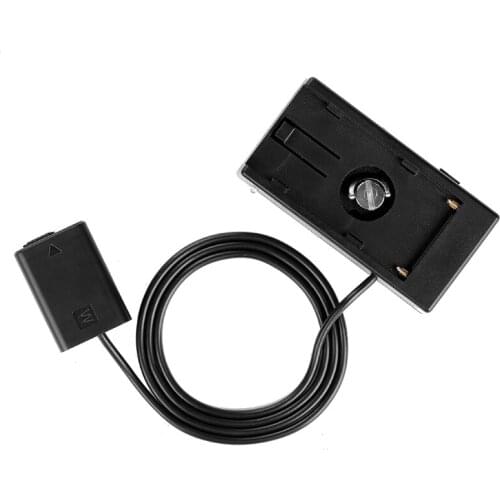 NP-FW50 Dummy Battery to NP-F970 Adapter Mount Plate 1/4" for -Sony DSLR Cameras
