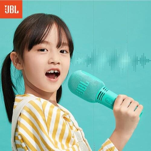 Original JBL KMC 300 Bluetooth Wireless Microphone Handheld Karaoke Mic USB Mini Home KTV For Music Player Singing Recorder Mic