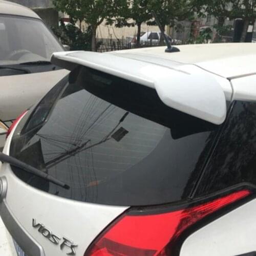 Rear Trunk Lid Spoiler Wing 2014 - 2018 ABS Material Customize Color DIY Paint Sport Car Spoiler Use For Toyota Yaris