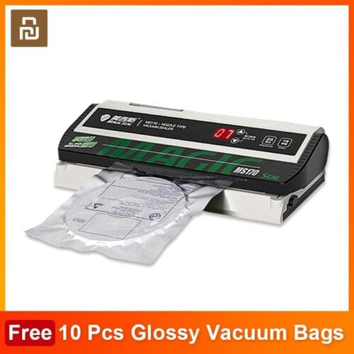 Light Flat Bag Vacuum Packaging Machine Air Extraction Sealing Food Machine Ordinary Bag Small Commercial And Household