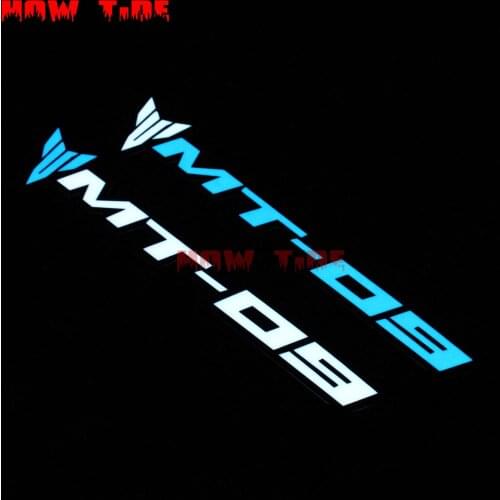 LED Motorcycle Wheels Fairing Helmet Tank Pad Decoration Logo Accessories Stickers Decals for YAMAHA MT-09 MT09 Tracer
