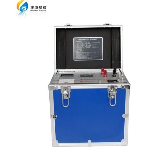 Fast Speed 20A Winding Resistance Test Equipment Transformer DC Resistance Measuring Instrument