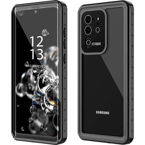 RedPepper for Galaxy S20 Ultra Waterproof Case Protective Clear Cover with Built-in Screen Protector For S20/S20 Plus Phone case