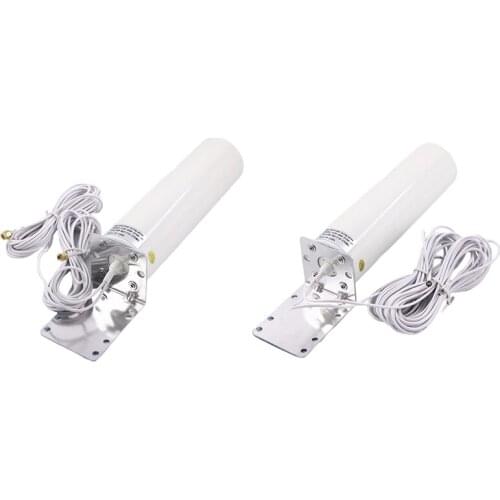 WiFi Antenna 4G LTE Antena SMA 12DBi Omni Antenne Male 5M Dual Cable 2.4GHz for B315 E8372 E3372 ZTE Routers