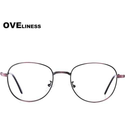 2021 Round Reading Glasses Women Anti Blue Light Glasses eyeglasses eyewear Frame Presbyopic Hyperopia Glasses Grade 1.0 1.75