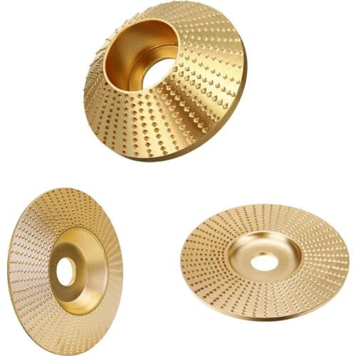 Woodworking Wood Angle Grinding Wheel Sanding Carving Rotary Tool Abrasive Disc for Angle Grinder Tungsten Carbide Coating Bore