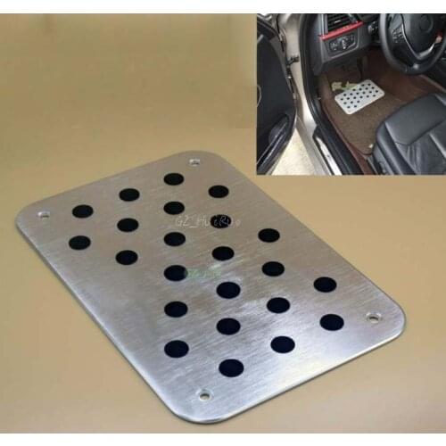 Car Logo Floor Foot Rest Carpet Mat Pad Pedal For Mercedes-Benz AMG A B CLA GLA ML GL R Class All Models With logo