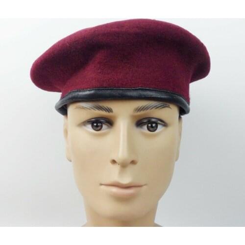 UNITED STATES US ARMY SPECIAL FORCES GROUP RED BERET CAP WOOL SIZE L Military Store