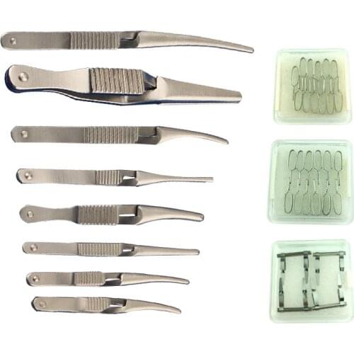 Blocking clip hemostasis clip Stainless steel micro clip-down device hemostat tool