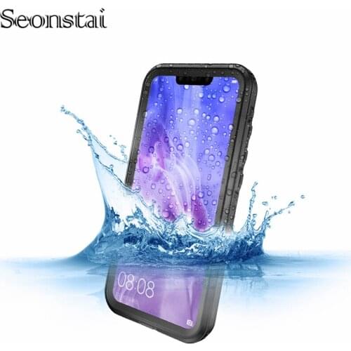 Sealed Diving Phone Case for Huawei P20 Lite P20 Waterproof Underwater Cases for Huawei P20pro Dirt Shock Proof Cover Swim Coque