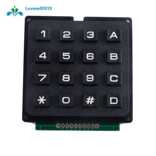 4 x 4 Matrix Array 16 Keys 4*4 Switch Keypad Keyboard Module for Arduino