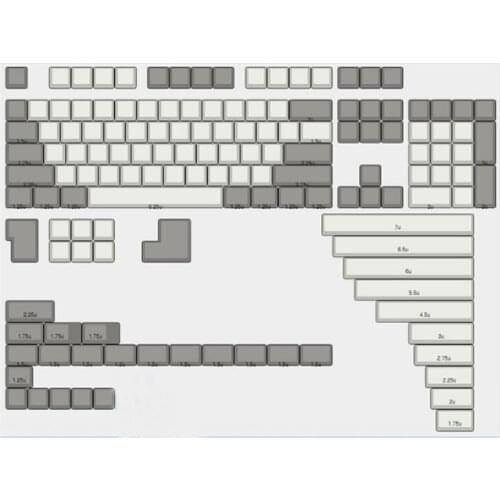 Mz Xda Profile The Max Full Set Keycaps for Mechanical Keyboard Light-proof Key Cap Steelseries Filco Leopold Cosair Noppoo