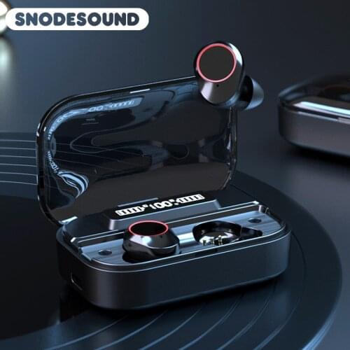 Snodesound G05 True Wireless Earphone Bluetooth 5.1 Headphones Stereo Bass TWS Headset For Sport Girls Samsung Huawe Phones