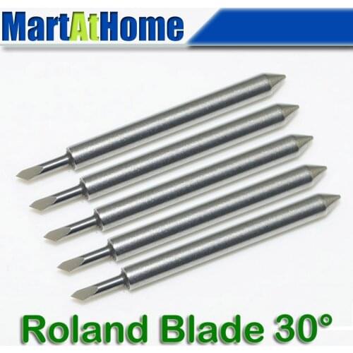 New 10PCS/lot Roland Blade 30 Degree 2mm Vinyl Cutter Plotter Free Shipping #SM481 @CF