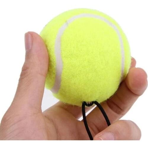 One Set Training Tennis Ball Drill Exercise Resiliency Tennis Balls Trainer with St Elastic Thread for Training Tennis