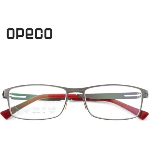 Screwless business mens optical frame progressive multifocal Photochromic Anti Blue Clear Lens Prescription eyeglasses F211606