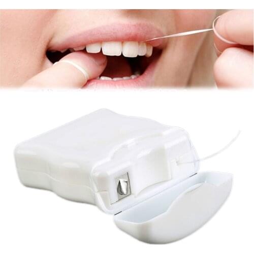 50m Portable Dental Floss Oral Care Tooth Cleaner With Box Practical Health Hygiene Supplies Oral Care Tool