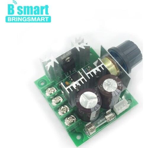 Bringsmart CCMHC PWM 8A 12V-40V Speed Controller DC Motor Gear Motor Speed Control Switch Governor Variable-Speed