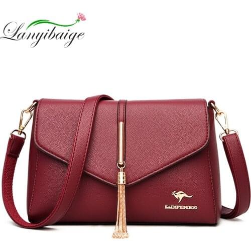 Luxury Women Messenger Bags High Capacity Female PU Leather Handbags Crossbody Bags For Women Shoulder Bag Famous Brand Designer