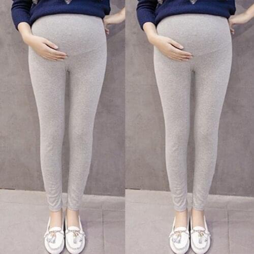Maternity Pants Pregnant Women Pants Solid Color And Thin Pregnancy Trousers Women Leggings Ropa Mujer Embarazada Premama