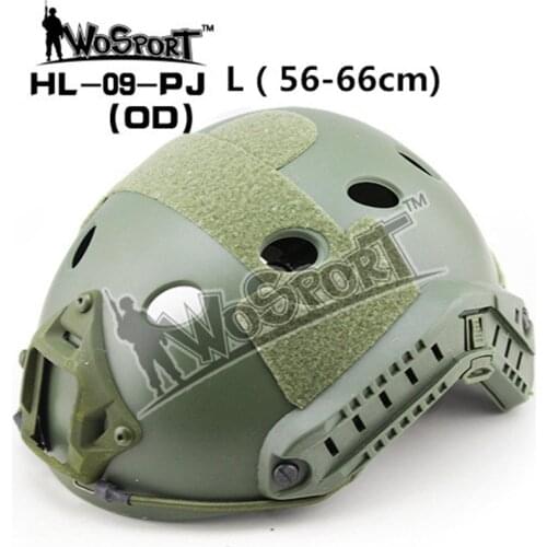 Tactical paratrooper helmet breathable paraglider hydrogen balloon outdoor sports head protection field special forces helmetABS