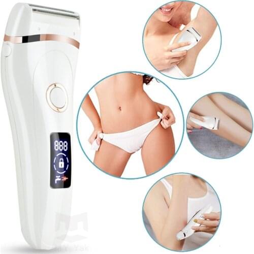 Trimmer for Intimate Haircuts for the Groin Pubic Hair Cuter Armpit Feet Sex Places Zone Cliper Shaving Machine Women Depilation